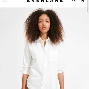 Everlane Oxford Shirt (4 white)